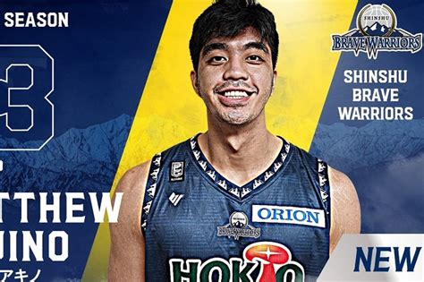 marlou aquino son|Marlou Aquino's son signs with Japan B.League's Shinsu .